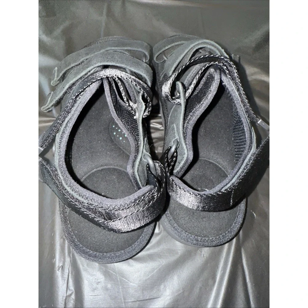UGG Goldencoast Multistrap Sandals Men's 10 Black Suede Comfort Gorpcore Hiking‎